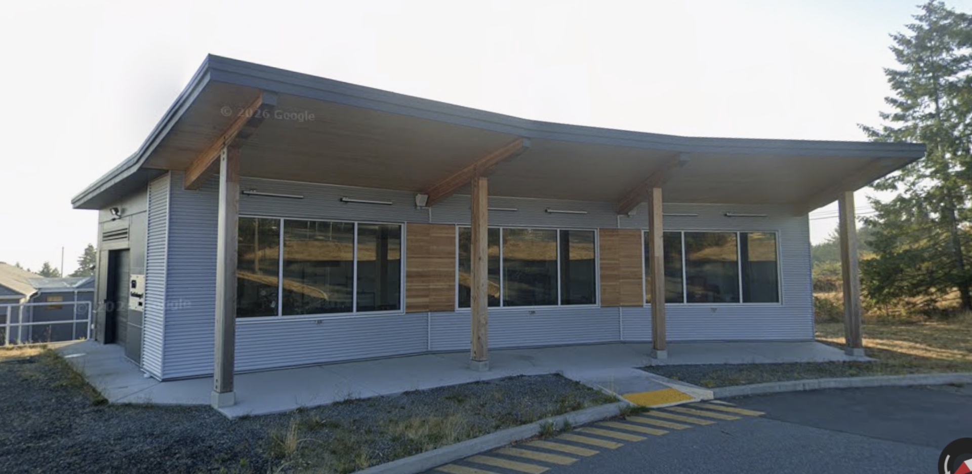 Reference image of pump house design inspired by the VIU Nanaimo pilot