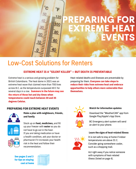 Extreme heat preparedness guide